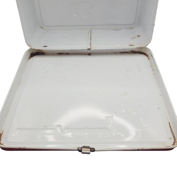 Aladdin Strawberry Shortcake Collectible Metal Lunch Box Tin & Thermos 1980 VTG - Picture 3 of 16